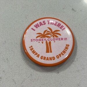 Stoney Clover Grand Opening Pin Tampa FL